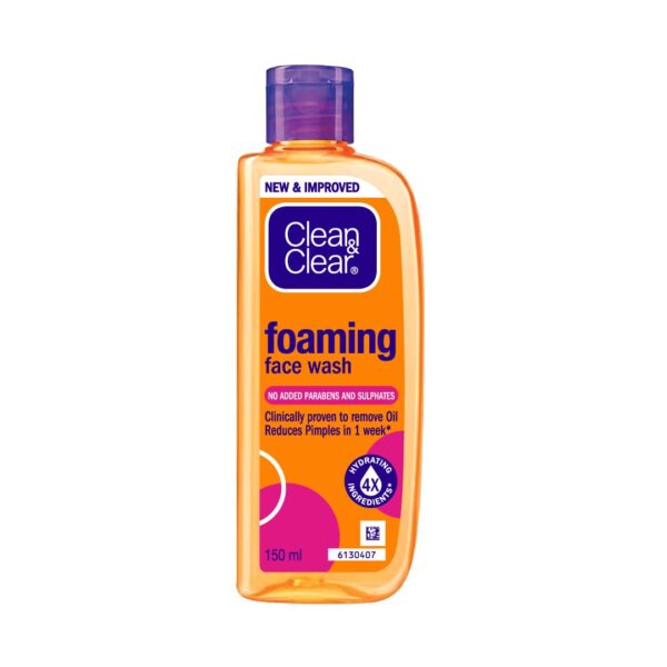 Clean & Clear Foaming Face Wash for Oily Skin