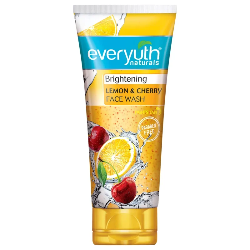 Everyuth Naturals Brightening Lemon & Cherry Face Wash